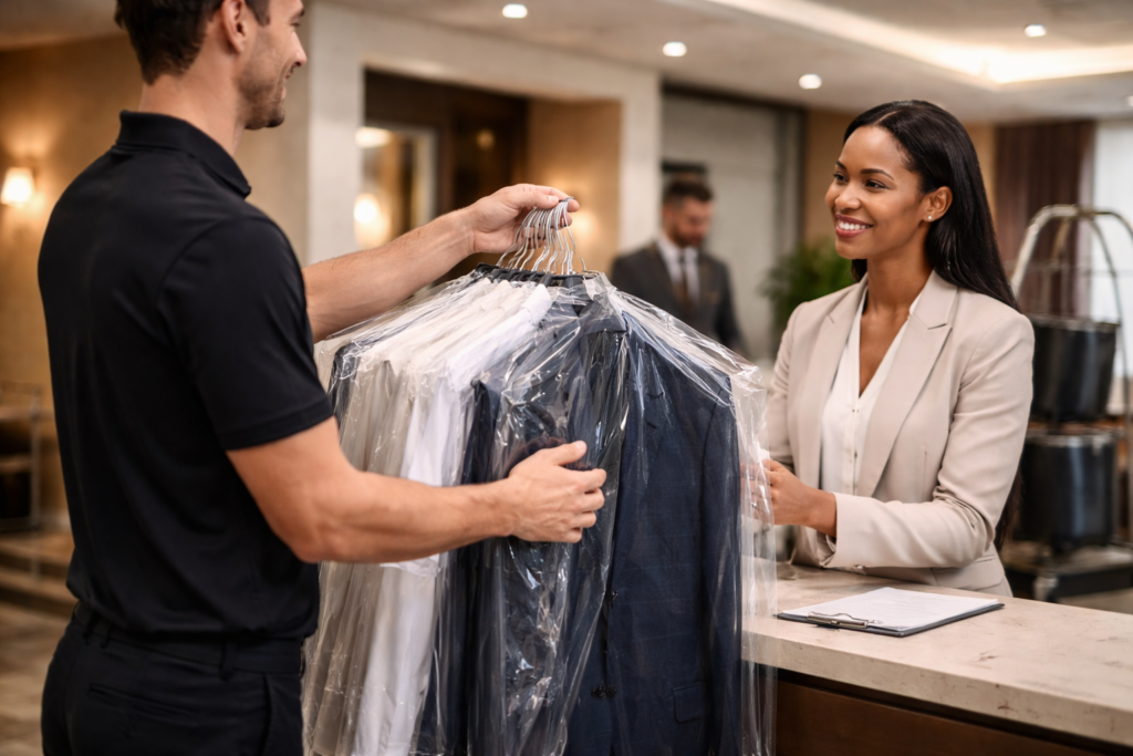 Scheduled pickup and delivery for hotel and corporate accounts in Toronto