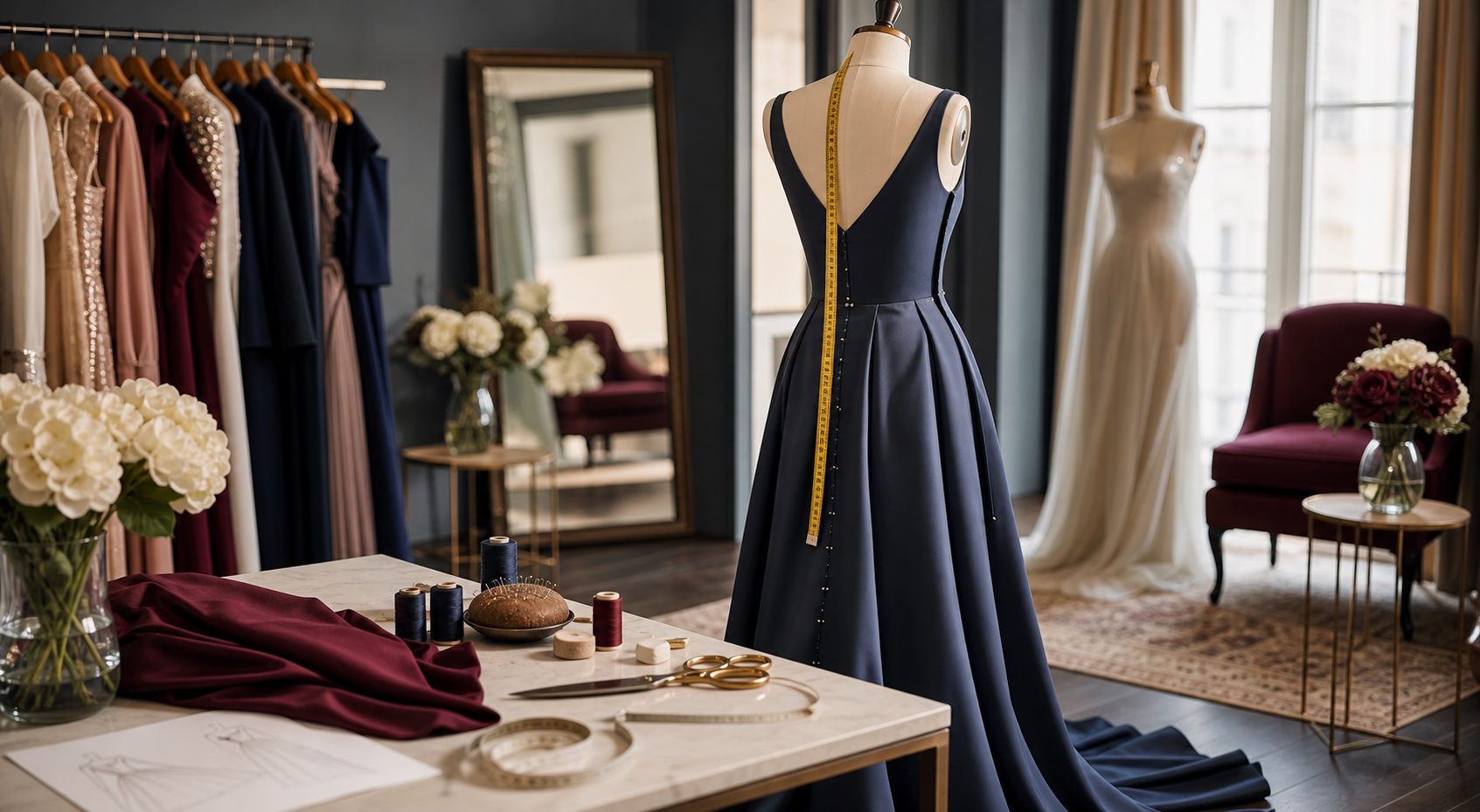 Dress and formalwear alterations at True North Tailor