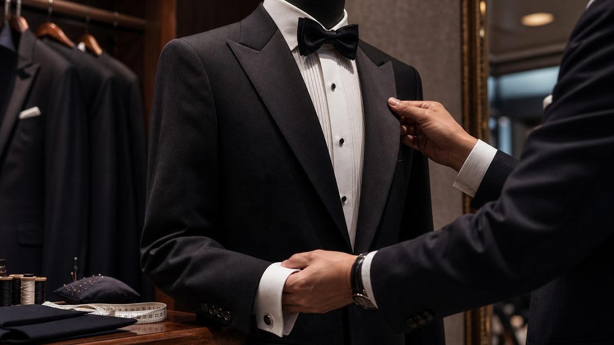 Tuxedo alterations and executive suit tailoring at True North Tailor